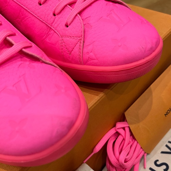 AUTHENTIC LOUIS VUITTON Luxembourg men’s sneaker LV ITALY 11, US MENS 12 - Picture 4 of 11